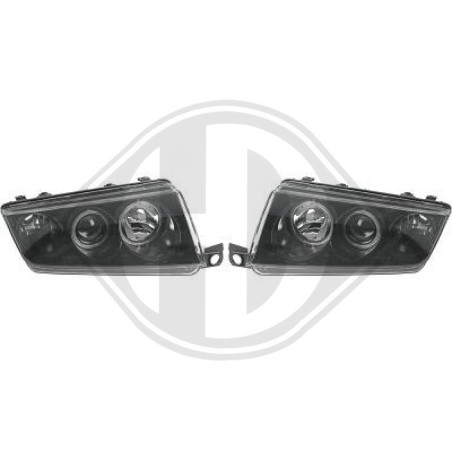 SET FARI ANTERIORI Skoda Fabia3/4/5 porte/Station wagon 04-07 (Cod. D-7805480)