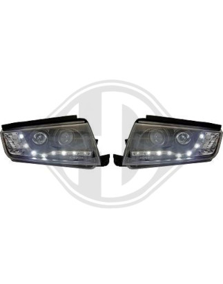 SET FARI ANTERIORI Skoda Fabia3/4/5 porte/Station wagon 99-07 (Cod. D-7805485)