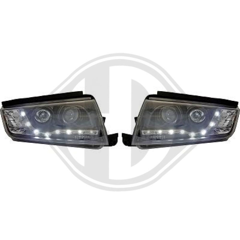 SET FARI ANTERIORI Skoda Fabia3/4/5 porte/Station wagon 99-07 (Cod. D-7805485)