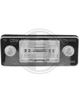 Luce targa Skoda Fabia 3/4/5 porte/Station wagon 10-14 (Cod. D-7806094)