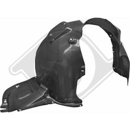 Copertura Passaruota anteriore destro Skoda Fabia 3/4/5 porte/Station wagon 15-18 (Cod. D-7807008)