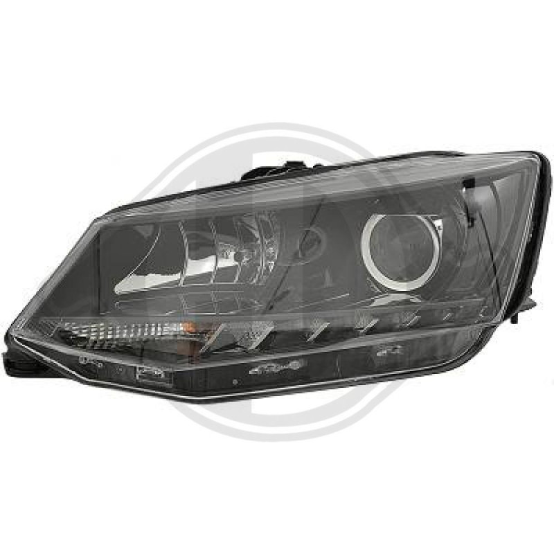Faro principale 17N° funzioni spia: 5 Skoda Fabia 3/4/5 porte/Station wagon 15-18 (Cod. D-7807083)