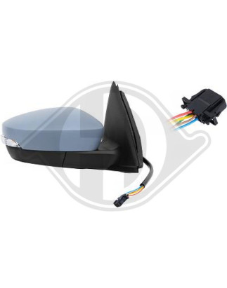 Specchio retrovisore esterno Skoda Fabia 3/4/5 porte/Station wagon 15-18 (Cod. D-7807124)