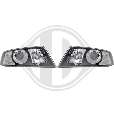 SET FARI ANTERIORI Skoda Octavia Berlina/Station wagon 04-08 (Cod. D-7831282)
