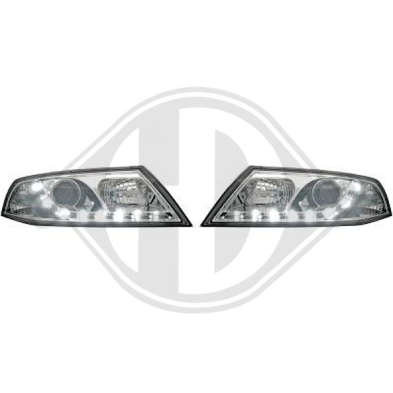 SET FARI ANTERIORI Skoda Octavia Berlina/Station wagon 04-08 (Cod. D-7831485)