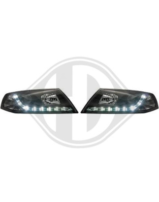 SET FARI ANTERIORI Skoda Octavia Berlina/Station wagon 04-08 (Cod. D-7831585)