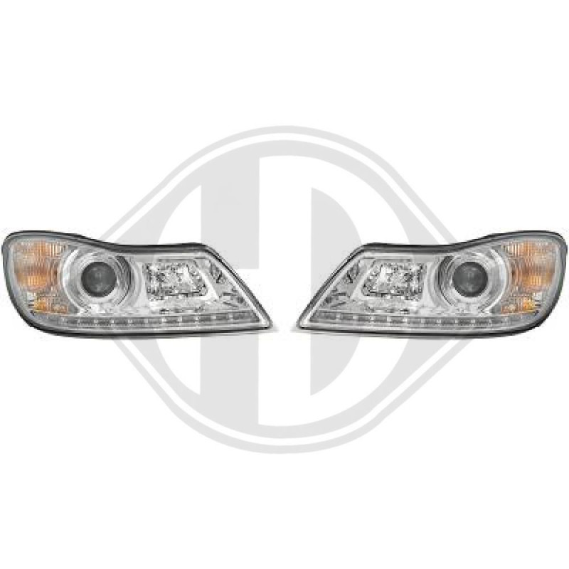 SET FARI ANTERIORI Skoda Octavia Berlina/Station wagon 08-13 (Cod. D-7831885)