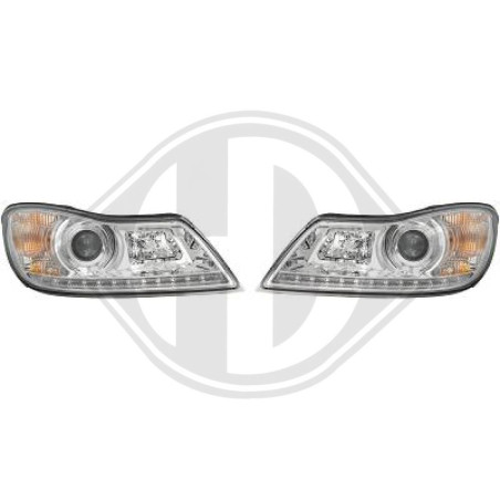 SET FARI ANTERIORI Skoda Octavia Berlina/Station wagon 08-13 (Cod. D-7831885)