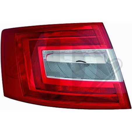 Luce posteriore Sx Skoda Octavia Berlina/Station wagon 13-17 (Cod. D-7832091)