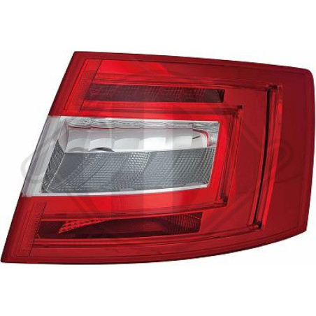 Luce posteriore Dx Skoda Octavia Berlina/Station wagon 13-17 (Cod. D-7832092)