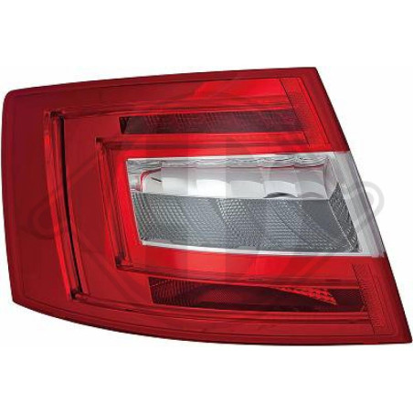 Luce posteriore Sx Skoda Octavia Berlina/Station wagon 13-17 (Cod. D-7832093)