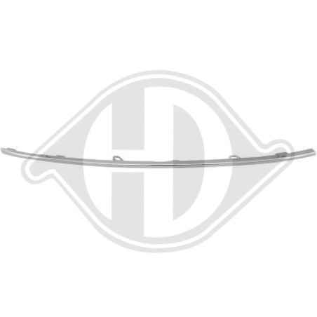 Modanatura decorativa / protettiva Griglia radiatore Skoda Octavia Berlina/Station wagon 17-20 (Cod.