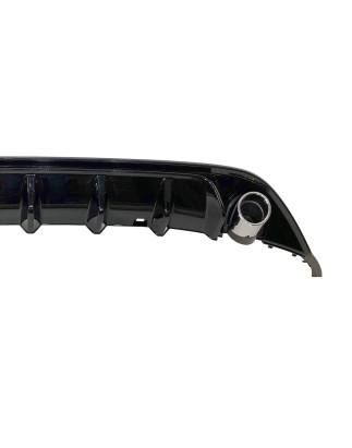 Diffusore Posteriore Volkswagen Golf 7 Look TCR Nero lucido (Cod. E-TCW6562)
