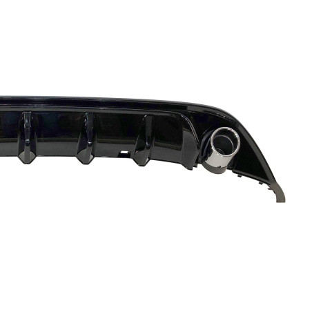 Diffusore Posteriore Volkswagen Golf 7 Look TCR Nero lucido (Cod. E-TCW6562)