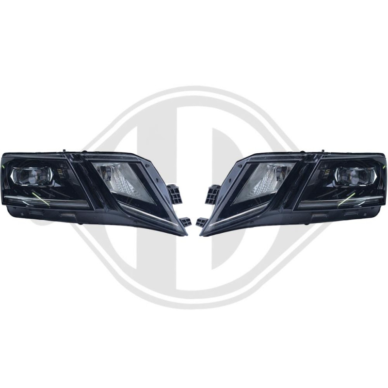 SET FARI ANTERIORI Skoda Octavia Berlina/Station wagon 17-20 (Cod. D-7832280)