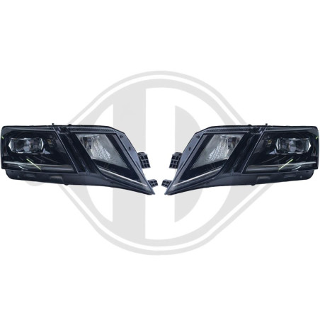 SET FARI ANTERIORI Skoda Octavia Berlina/Station wagon 17-20 (Cod. D-7832280)