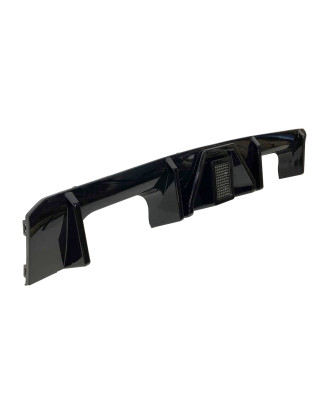 Diffusore Posteriore BMW G80 / G82 look M Performance Nero lucido Luce freno a led (Cod. E-TCBG805)