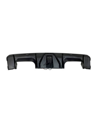 Diffusore Posteriore BMW G80 / G82 look M Performance Nero lucido Luce freno a led (Cod. E-TCBG805)