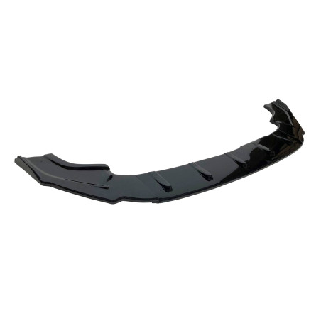 Spoiler Anteriore Volkswagen Golf 7 / 7.5 Look R / R-LINE / GTI Nero lucido (Cod. E-TCW7071)