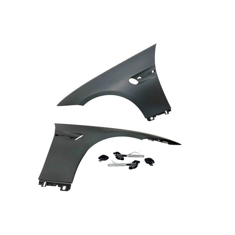 Parafanghi BMW E92 / E93 Look M3 2006-2014 Black Led indicator (Cod. E-TCB1651)