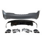 Paraurti Posteriore Mercedes W117 2013-2018 LCI 4P / SW Look AMG A45 (Cod. E-TCM01980089)
