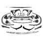 Paraurti Anteriore Mercedes X254 GLC 2023+ look AMG GLC63 (Cod. E-TCM0395)