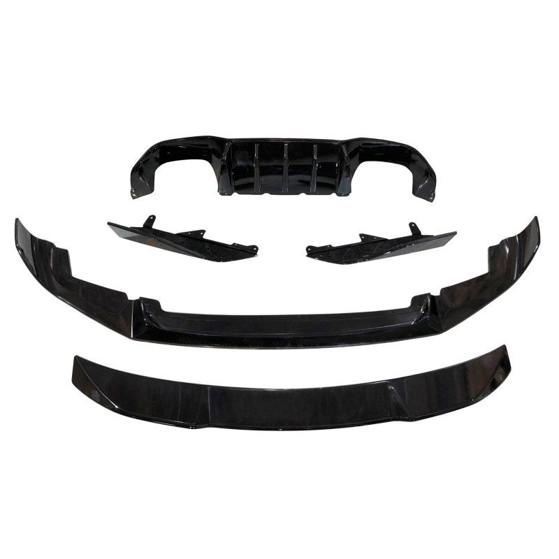 Kit Estetico BMW F87 Look M2 CS Performance Nero lucido (Cod. E-TCB4218)