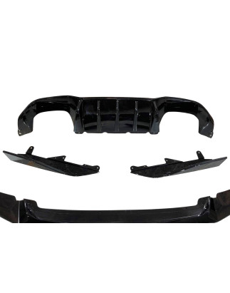 Kit Estetico BMW F87 Look M2 CS Performance Nero lucido (Cod. E-TCB4218)