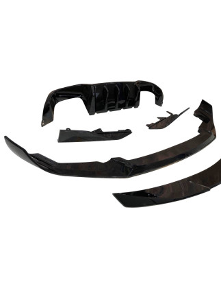 Kit Estetico BMW F87 Look M2 CS Performance Nero lucido (Cod. E-TCB4218)