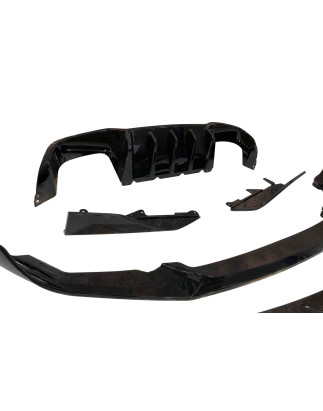 Kit Estetico BMW F87 Look M2 CS Performance Nero lucido (Cod. E-TCB4218)