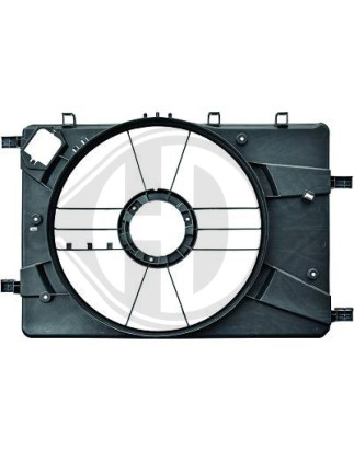 Supporto Griglia radiatore Opel Astra J 09-12 (Cod. D-8180710)
