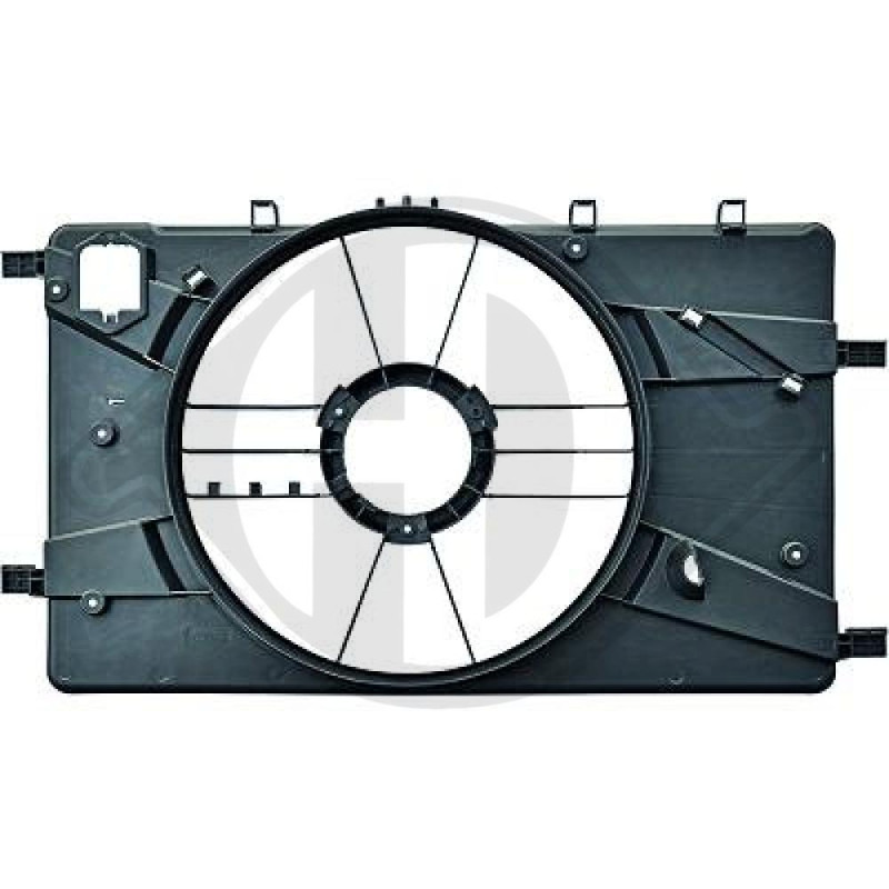 Supporto Griglia radiatore Opel Astra J 09-12 (Cod. D-8180712)