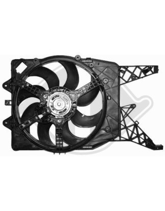 Ventola Raffreddamento motore Opel Corsa D 3/5 PORTE 06-11 (Cod. D-8181410)