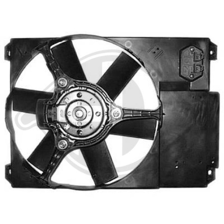 Ventola Raffreddamento motore Citroen Jumper 94-02 (Cod. D-8348103)