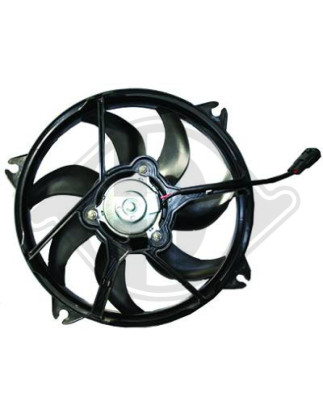 Ventola Raffreddamento motore Citroen C4 3/5 porte 04-09 (Cod. D-8407208)