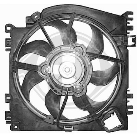 Ventola Raffreddamento motore Renault Clio 05-09 (Cod. D-8441403)