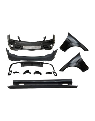 Kit Estetico Mercedes W204 SW Look C63 2007-2010 ABS (Cod. E-TCM0022010001020366)