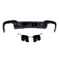 Diffusore Posteriore Audi A4 2020+ Sedan/ Avant Look RS4 Black (Cod. E-TCA0351)