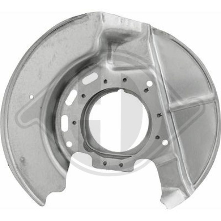 Lamiera paraspruzzi Disco freno  Assale anteriore sinistra BMW serie 3 (E30) 82-94 (Cod. D-9127063)