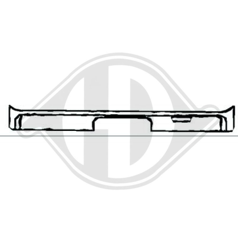 Pannello posteriore Mercedes 207D-410 77-95 (Cod. D-9138460)