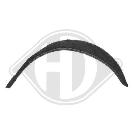 Passaruota posteriore destro Mercedes W126 (280-500) 80-91 (Cod. D-9139232)