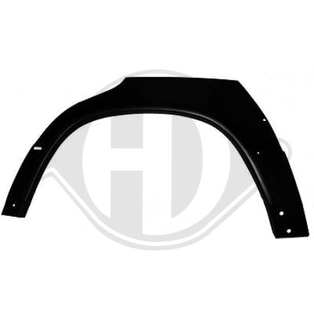 Sponda laterale posteriore destra Mercedes 190E/D(W201) 82-93 (Cod. D-9140032)
