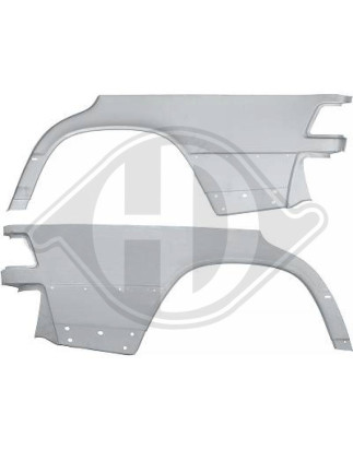 Sponda laterale posteriore destra Mercedes 190E/D(W201) 82-93 (Cod. D-9140232)