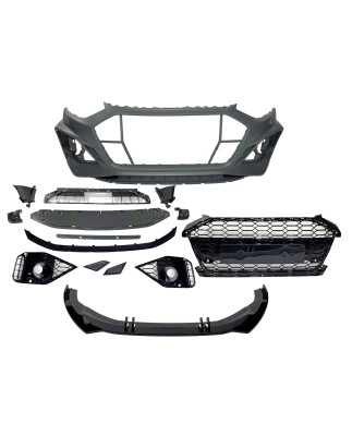 Paraurti Anteriore Audi A4 2020+ Look RS4 Spoiler Anteriore (Cod. E-TCA02570294)