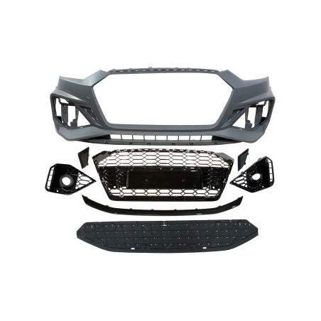Paraurti Anteriore Audi A5 Sportback/ Coupe/ Cabriolet 2020+ Look RS5 Spoiler Anteriore (Cod. E-TCA0