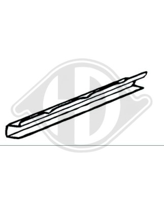 Lamiera ingresso abitacolo  destra Ford Transit 86-91 (Cod. D-9222012)