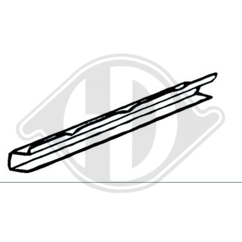 Lamiera ingresso abitacolo  destra Ford Transit 86-91 (Cod. D-9222012)
