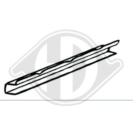 Lamiera ingresso abitacolo  destra Ford Transit 86-91 (Cod. D-9222012)