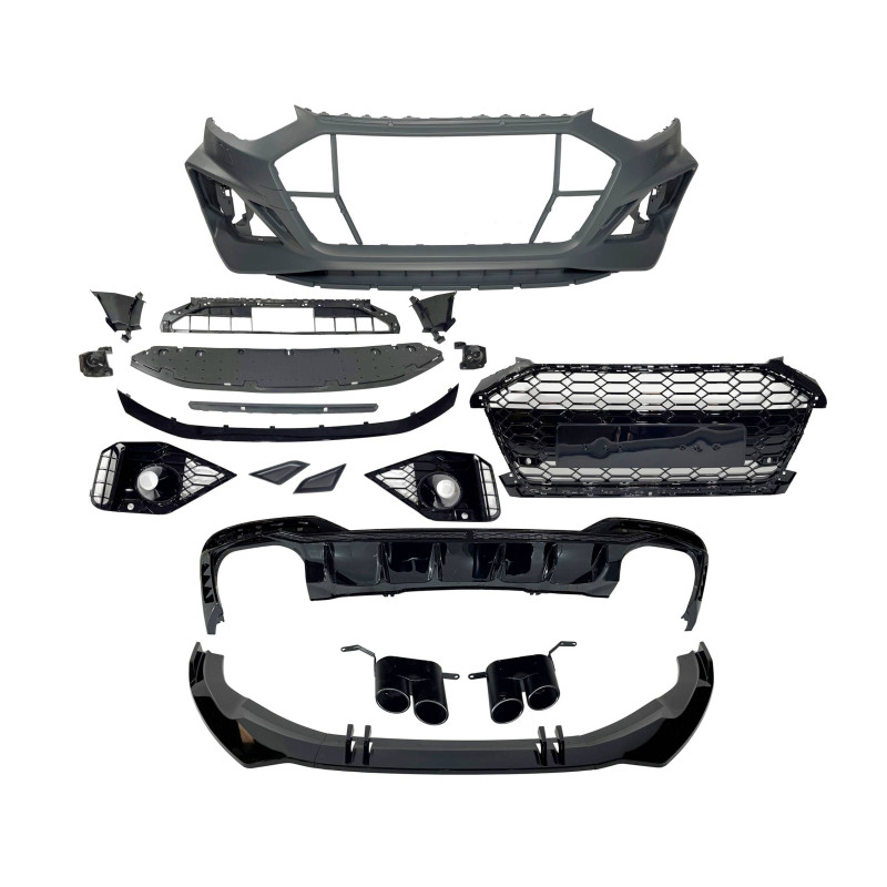 Kit Estetico Audi A4 2020+ Look RS4 (Cod. E-TCA025702940351)