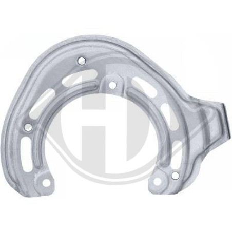 Lamiera paraspruzzi Disco freno  Assale anteriore sinistra Opel Combo 01-11 Frontteile s.Corsa C (Co